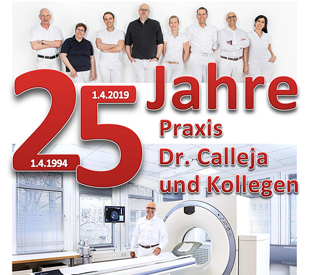 25 Jahre Praxis Dr. Calleja und Kollegen